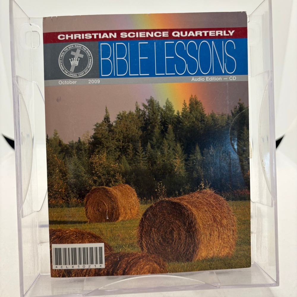 Christian Science Quarterly Bible Lessons October 2009 Audio Edition 2 CD Set